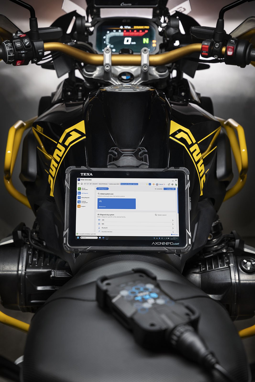 ΔΙΑΓΝΩΣΗ ΒΛΑΒΩΝ ΜΟΤΟΣΥΚΛΕΤΑΣ TEXA TXB2