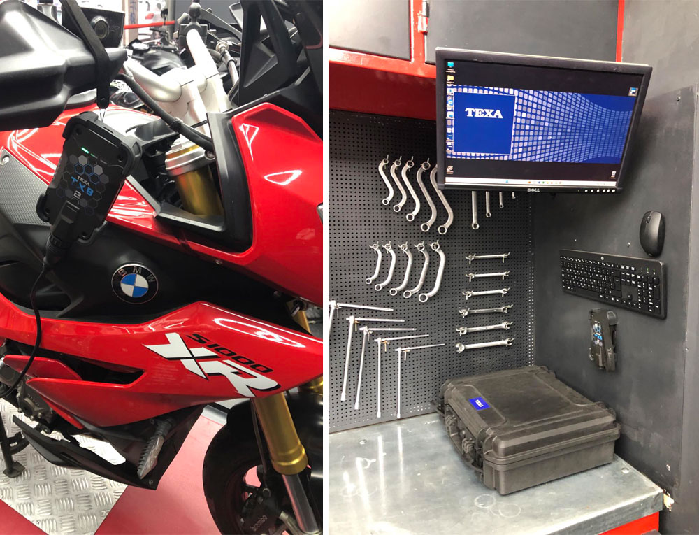 ΕΞΕΙΔΙΚΕΥΜΕΝΗ ΔΙΑΓΝΩΣΗ ΒΛΑΒΩΝ ΜΟΤΟΣΥΚΛΕΤΑΣ & SCOOTER ΜΕ ΔΙΑΓΝΩΣΤΙΚΟ TEXA TXB2